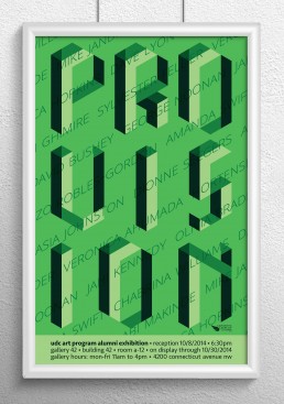 Provision Poster Design Green