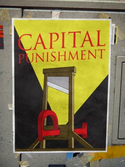 Capital Punishment Poster Design