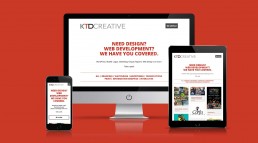 KTD Creative Work Landing Page